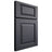 Shiloh Cabinetry Full Overlay Oxford Paintable Outerspace Door