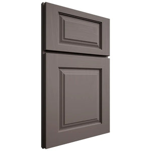 Shiloh Cabinetry Full Overlay Oxford Poplar Plain Cut Heatherstone Door