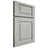 Shiloh Cabinetry Full Overlay Oxford Poplar Plain Cut Stratus Door