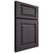 Shiloh Cabinetry Full Overlay Oxford Red Oak Plain Cut Harbor Door