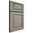Shiloh Cabinetry Full Overlay Oxford Red Oak Plain Cut Thyme Door