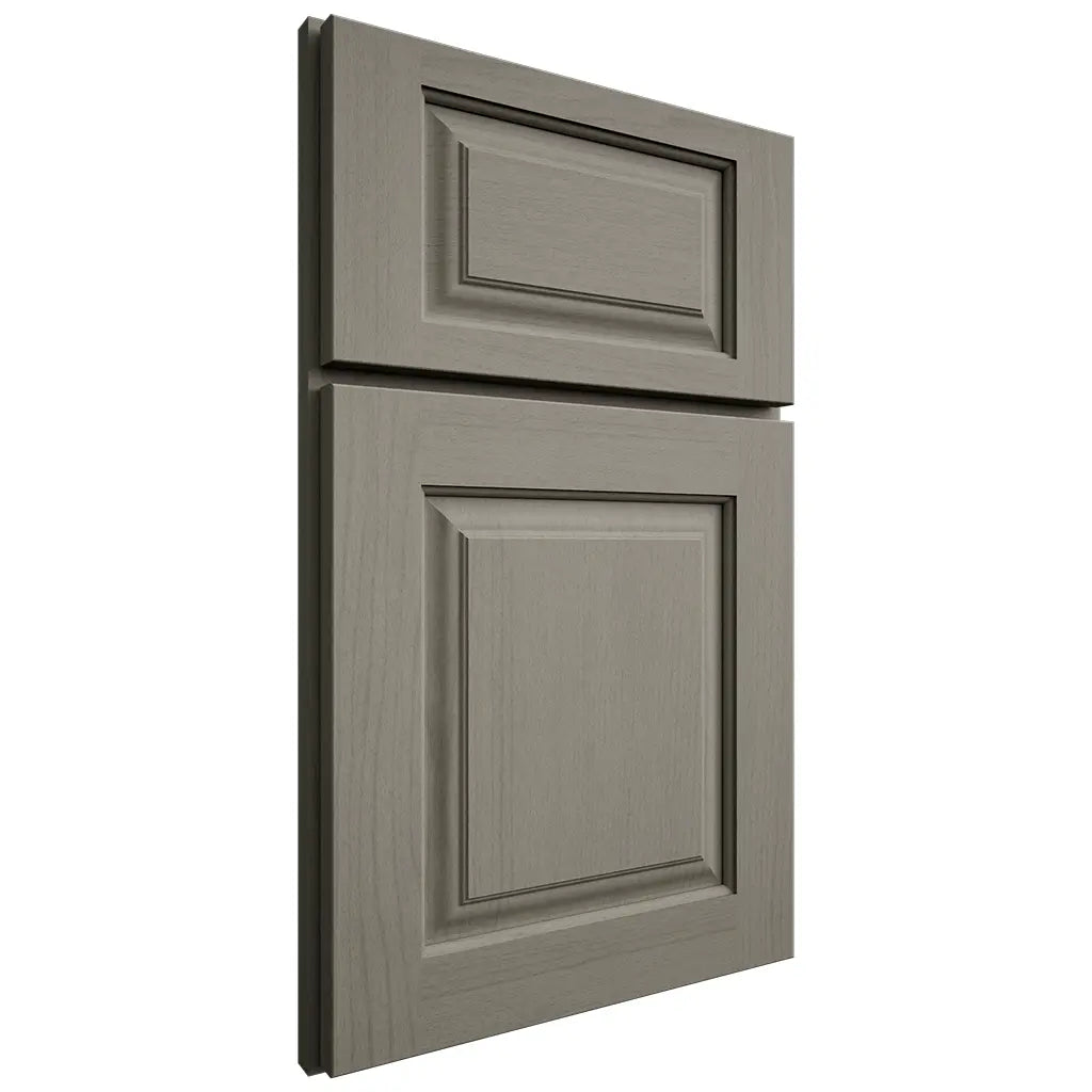 Shiloh Cabinetry Full Overlay Oxford Walnut Plain Cut Thyme Door