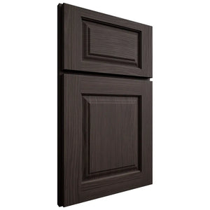 Shiloh Cabinetry Full Overlay Oxford White Oak Plain Cut Morel Door