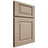 Shiloh Cabinetry Full Overlay Oxford White Oak Plain Cut Straw Door