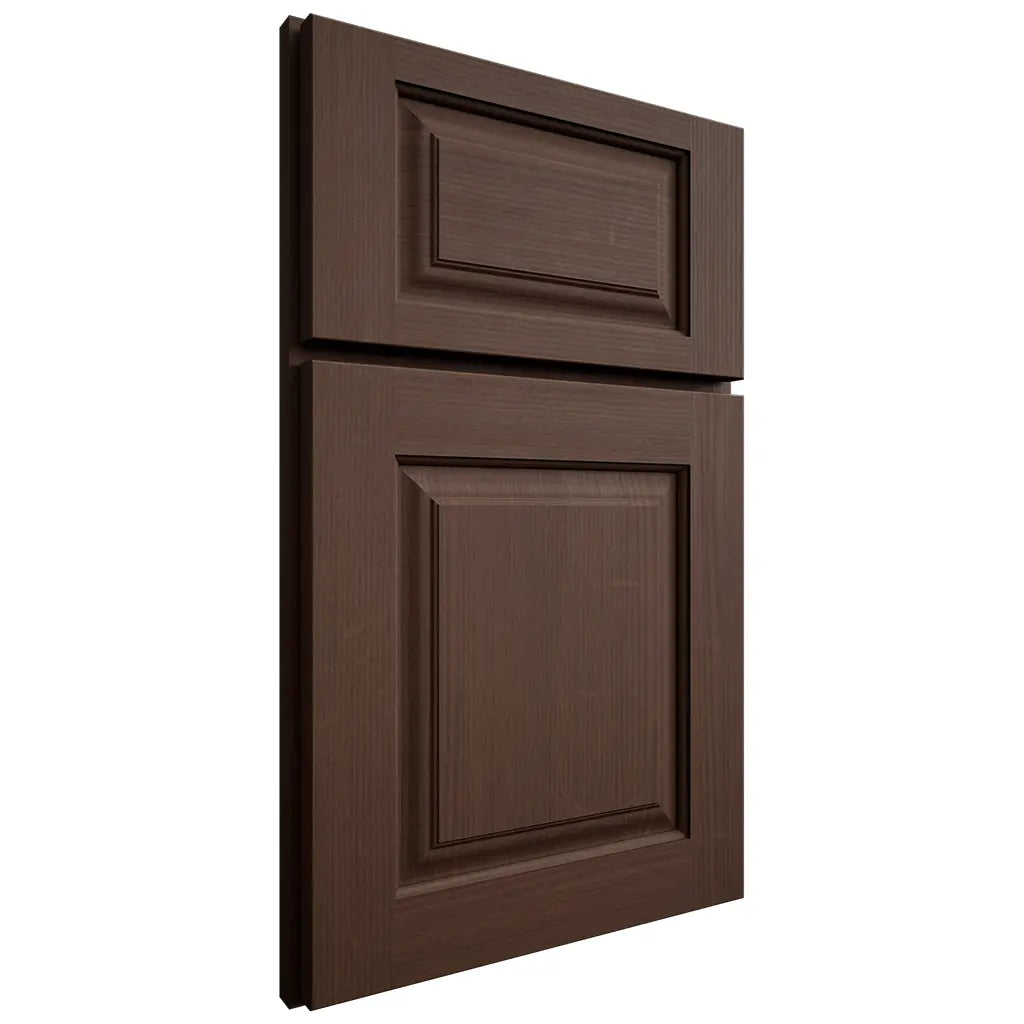 Shiloh Cabinetry Full Overlay Oxford White Oak Quarter Sawn Braun Door