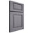Shiloh Cabinetry Full Overlay Oxford White Oak Quarter Sawn Cadet Door