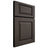 Shiloh Cabinetry Full Overlay Oxford White Oak Quarter Sawn Creekside Door
