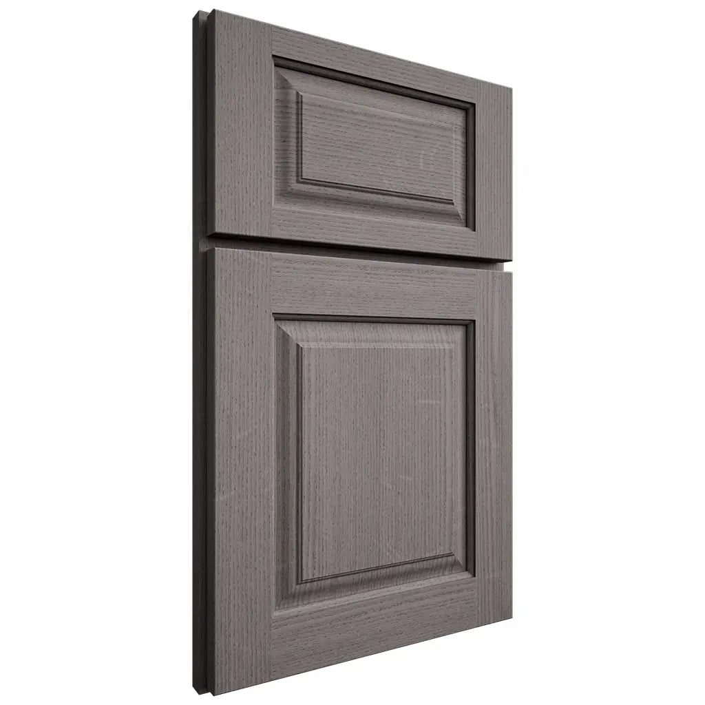 Shiloh Cabinetry Full Overlay Oxford White Oak Quarter Sawn Flagstone Door