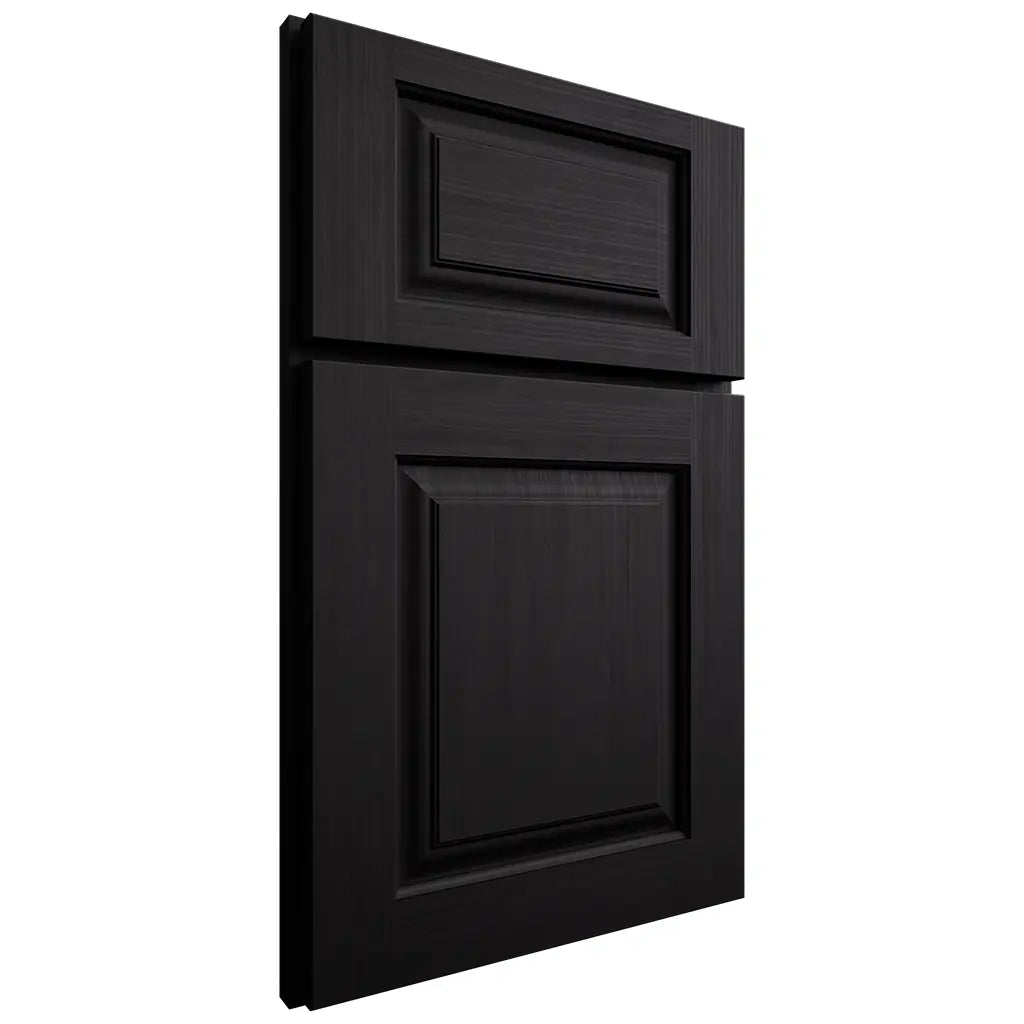 Shiloh Cabinetry Full Overlay Oxford White Oak Quarter Sawn Ink Door