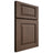 Shiloh Cabinetry Full Overlay Oxford White Oak Quarter Sawn Mineral Door