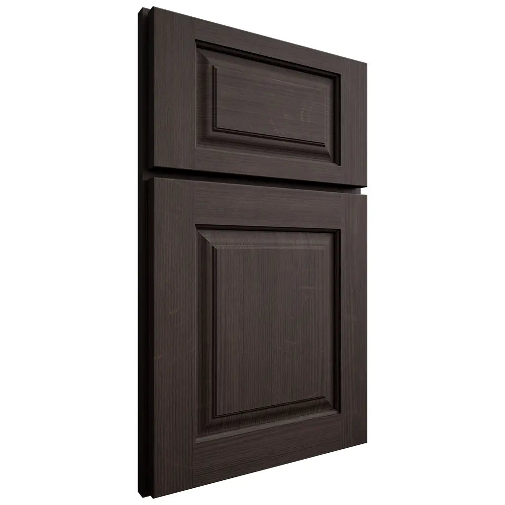 Shiloh Cabinetry Full Overlay Oxford White Oak Quarter Sawn Morel Door