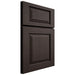 Shiloh Cabinetry Full Overlay Oxford White Oak Quarter Sawn Morel Door