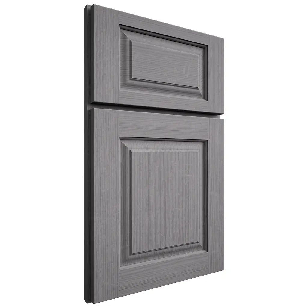 Shiloh Cabinetry Full Overlay Oxford White Oak Quarter Sawn Sterling Door