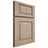 Shiloh Cabinetry Full Overlay Oxford White Oak Quarter Sawn Straw Door