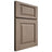 Shiloh Cabinetry Full Overlay Oxford White Oak Rift Cut Almond Door