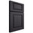 Shiloh Cabinetry Full Overlay Oxford White Oak Rift Cut Harbor Door