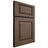 Shiloh Cabinetry Full Overlay Oxford White Oak Rift Cut Mineral Door