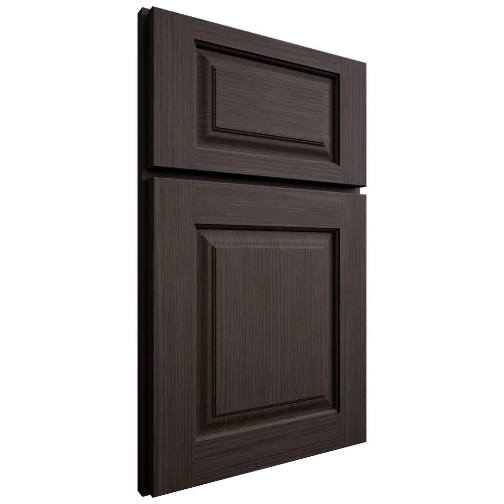 Shiloh Cabinetry Full Overlay Oxford White Oak Rift Cut Morel Door