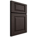 Shiloh Cabinetry Full Overlay Oxford White Oak Rift Cut Morel Door