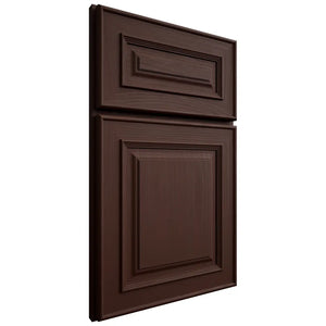 Shiloh Cabinetry Full Overlay Portland Alder Plain Cut Umber Door