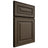 Shiloh Cabinetry Full Overlay Portland Maple Plain Cut Perfect Brown Door