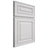 Shiloh Cabinetry Full Overlay Portland Paintable Polar Door