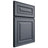 Shiloh Cabinetry Full Overlay Portland Paintable Slate Tile Door