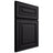 Shiloh Cabinetry Full Overlay Portland Poplar Plain Cut Harbor Door