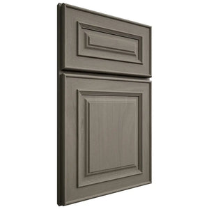 Shiloh Cabinetry Full Overlay Portland Poplar Plain Cut Thyme Door