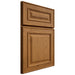 Shiloh Cabinetry Full Overlay Portland Red Oak Plain Cut Autumn Door