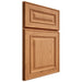 Shiloh Cabinetry Full Overlay Portland Red Oak Plain Cut Medium Door