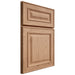 Shiloh Cabinetry Full Overlay Portland Red Oak Plain Cut Natural Door
