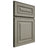 Shiloh Cabinetry Full Overlay Portland Red Oak Plain Cut Thyme Door