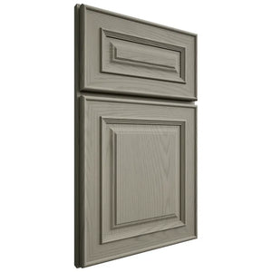 Shiloh Cabinetry Full Overlay Portland Red Oak Plain Cut Thyme Door