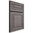 Shiloh Cabinetry Full Overlay Portland White Oak Plain Cut Flagstone Door