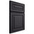 Shiloh Cabinetry Full Overlay Portland White Oak Plain Cut Harbor Door