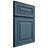 Shiloh Cabinetry Full Overlay Portland White Oak Plain Cut Hudson Door