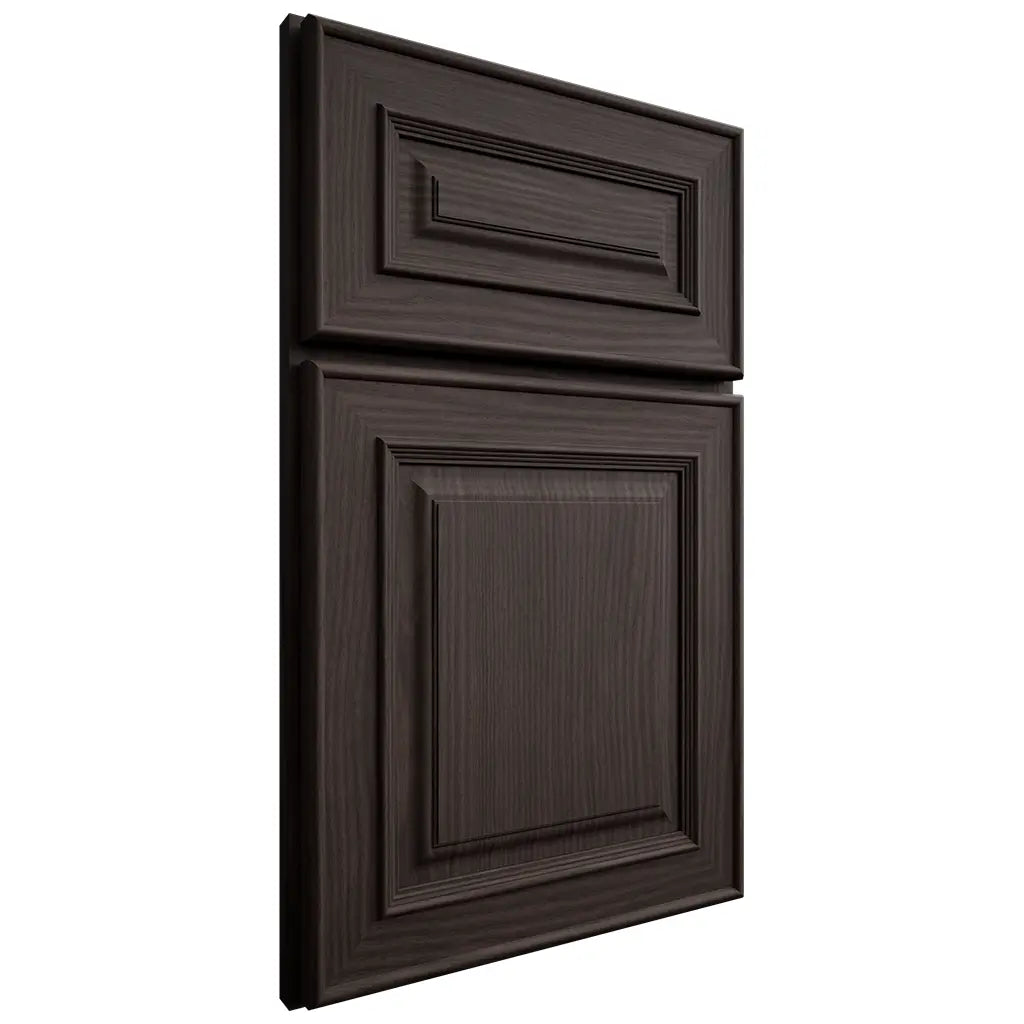 Shiloh Cabinetry Full Overlay Portland White Oak Plain Cut Morel Door