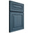 Shiloh Cabinetry Full Overlay Portland White Oak Quarter Sawn Hudson Door
