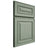 Shiloh Cabinetry Full Overlay Portland White Oak Quarter Sawn Moss Door