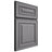 Shiloh Cabinetry Full Overlay Portland White Oak Quarter Sawn Sterling Door