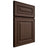 Shiloh Cabinetry Full Overlay Portland White Oak Rift Cut Braun Door