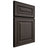Shiloh Cabinetry Full Overlay Portland White Oak Rift Cut Creekside Door