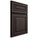 Shiloh Cabinetry Full Overlay Portland White Oak Rift Cut Morel Door