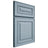 Shiloh Cabinetry Full Overlay Portland White Oak Rift Cut Sky Door