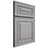 Shiloh Cabinetry Full Overlay Portland White Oak Rift Cut Stratus Door