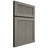 Shiloh Cabinetry Full Overlay Reeded Malibu Cherry Plain Cut Thyme Door