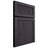 Shiloh Cabinetry Full Overlay Reeded Malibu Hickory Plain Cut Harbor Door
