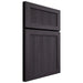 Shiloh Cabinetry Full Overlay Reeded Malibu Hickory Plain Cut Harbor Door