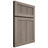 Shiloh Cabinetry Full Overlay Reeded Malibu Hickory Plain Cut Sterling Door